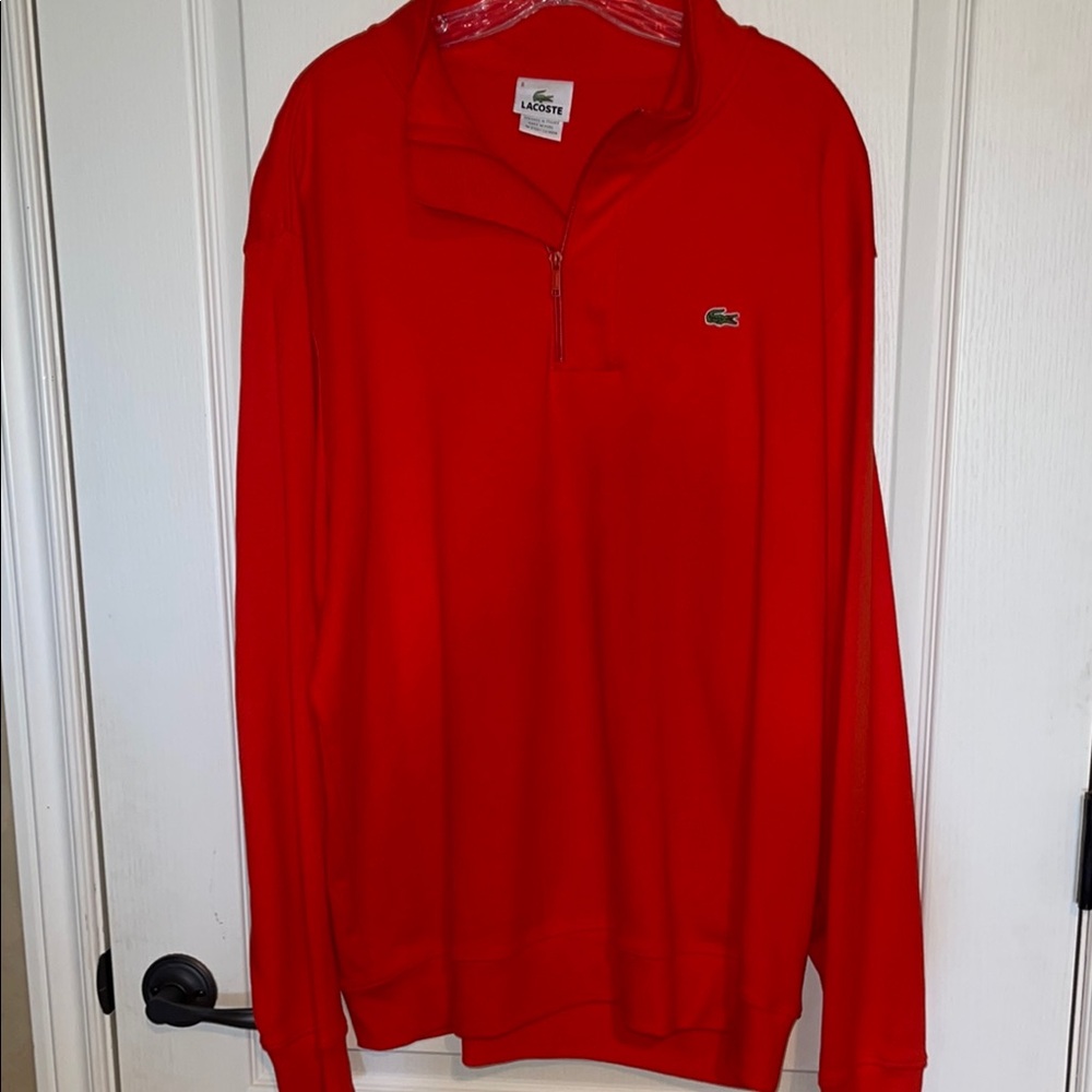 Lacoste Men's Red Sweater